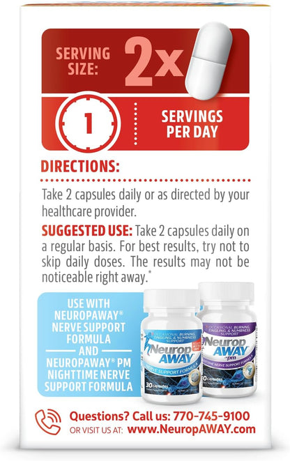 NeuropAWAY Cardiovascular Support 30ct